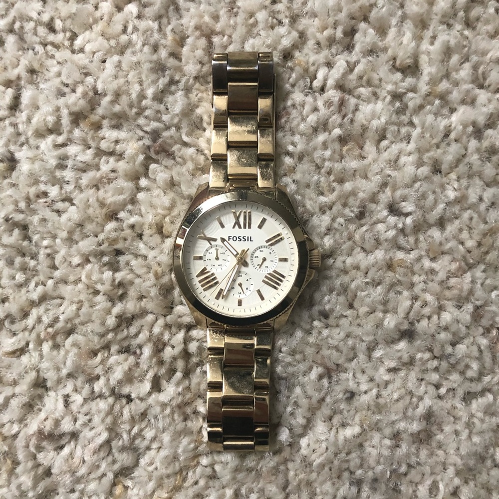 Fossil Gold Wristwatch